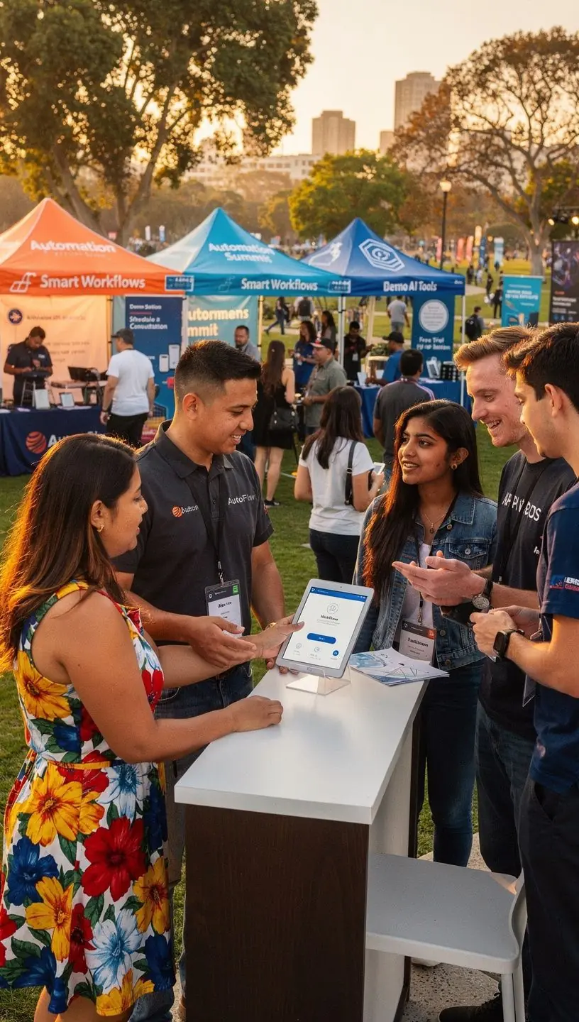 Illustration of interconnected gears symbolizing automation processes and efficiency improvements.